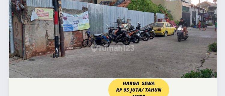 Disewakan Tanah Kalibaru Senen Jakarta Pusat Rp 95 juta/ tahun nego Tanah di Kalibaru Jakarta Pusat 304 SHM m² 1