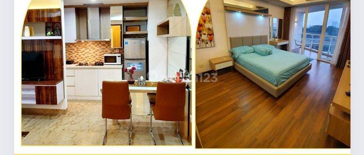 Disewakan Apartemen Royale Springhill 1 BR Rp 85 Juta / tahun Nego Apartemen Springhill Bagus Furnished 1