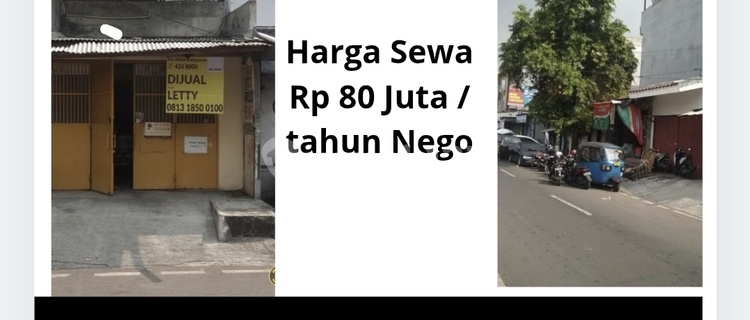 Rumah 3 Lantai Kemayoran Jakarta Pusat Rp 75 Juta / Tahun Nego Rumah Butuh Minim Renovasi Di Kemayoran Shm 1
