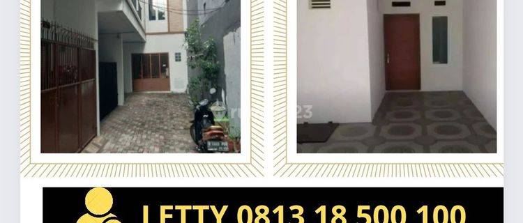 Disewakan Rumah 2 Lantai Kalibaru Jakarta Pusat Rp 45 Juta/Tahun Rumah Kontrakan 2 Lantai Shm Bagus 1