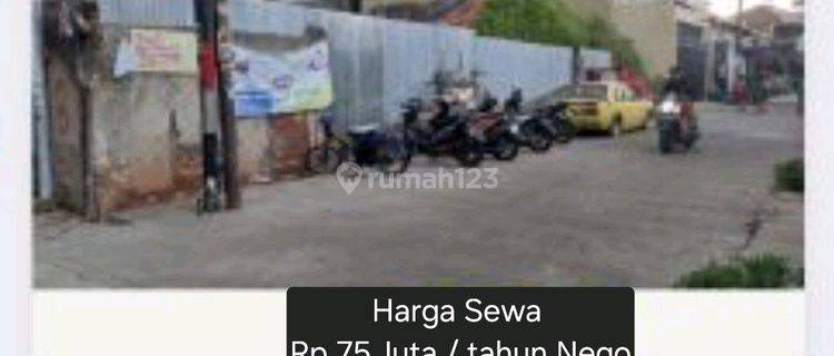 Disewakan.tanah Di Kalibaru Senen Jakarta Rp 75 Juta / Tahin Nego 1