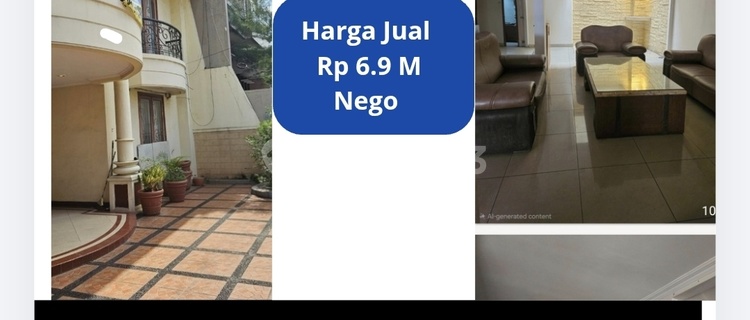 Rumah 2 Lantai Kelapa Gading Jakarta Utara Bagus Lokasi Strategis Rumah Bagus SHM di Kelapa Gading 1