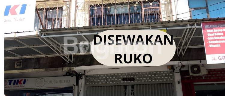 DISEWAKAN RUKO STRATEGIS 3 LANTAI DI GATOT SUBROTO DENPASAR BALI 1