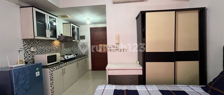 Best Price,  Fasilitas Kolam Renang & Kids Pool, Whirlpool, Sauna & Outdoor Playground, Jogging Track, Squash Court, Tennis Court & Gym, Disewa  Studio Royal Mediterania Garden Furnish Tanjung Duren 1