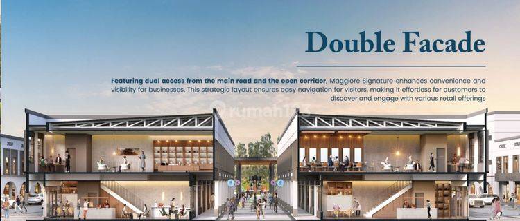 Ruko ramai dan strategis Maggiore signature Gading Serpong 1