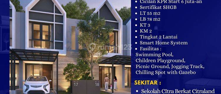 Perumahan Murah Smarthome Surabaya Barat Northwest Park Pakal Dkt Manukan  1