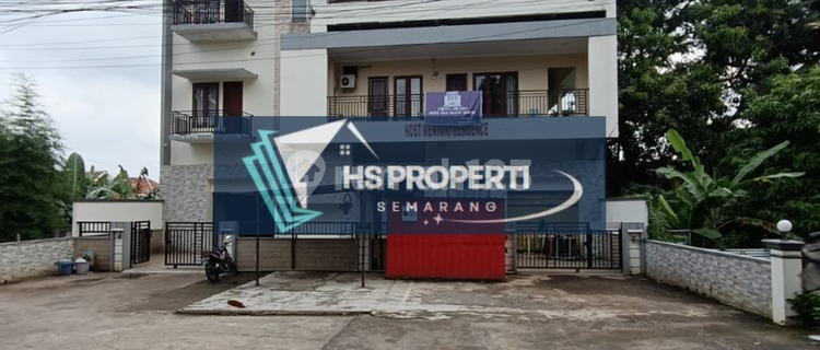 3-Story Dormitory with 46 Rooms Near Undip Tembalang. Passive Income Up to 100 Million IDR/Month. 1