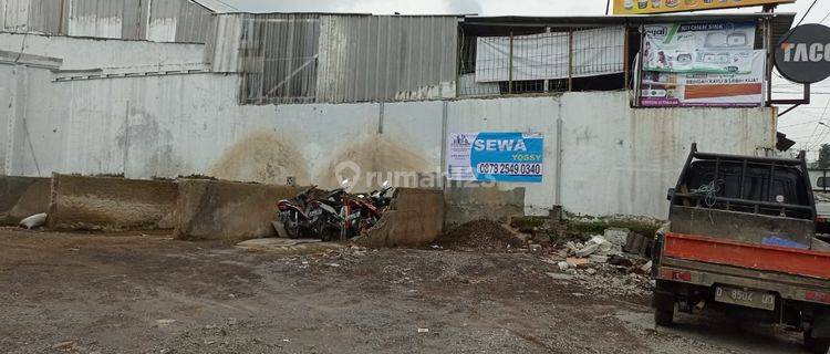 Sewa Lahan Kosong Cocok Untuk Usaha Di Mainroad Cihanjuang 1