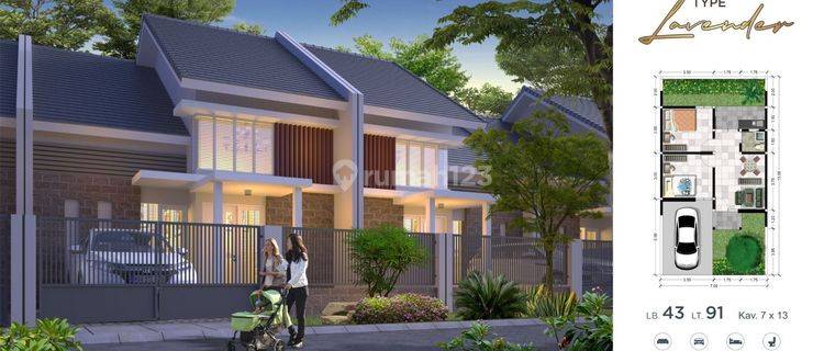 Rumah Murah Edelweis Residence Tanggulangin Cicilan 2jtaan 1