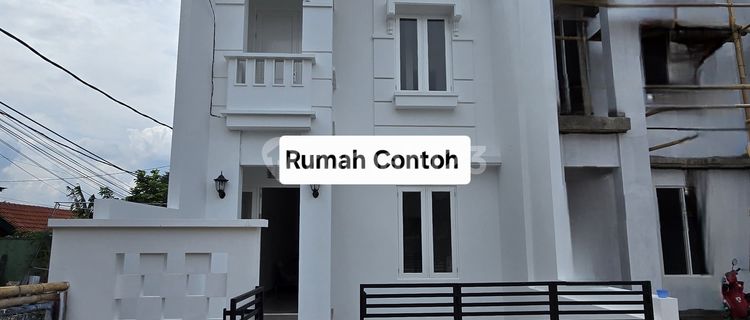 Jual Rumah Minimalis Modern Dalam Cluster Di Pondok Kopi Jakarta Timur 1