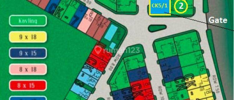 Kavling Hoek Siap Bangun Di Kawasan Modernland Bebas Banjir 1