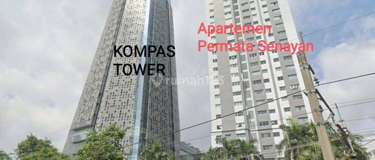 Dijual Apt Permata Senayan 2br Njop Rp 1,4 M Kebayoran 1