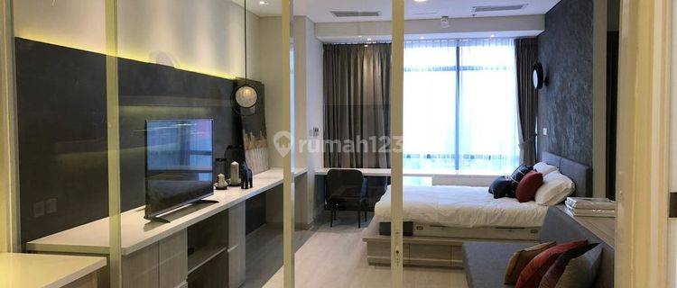 Jual Apartemen Sudirman Suites Jakarta Pusat. 1 Bedroom + 1 Study Room Furnished  1