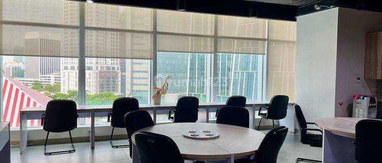 Sewa Ruang Kantor Furnished Luas 189m2 Equity Tower, Scbd Jakarta Selatan 1