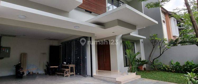 Disewakan Brand New House, 5 BR Dengan Garden Dan Pool, Cipete Jakarta Selatan 1