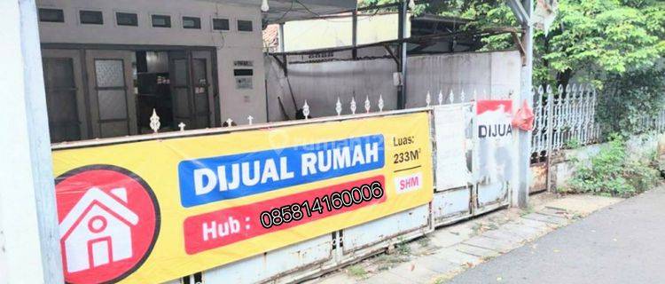 Rumah Lama Jual Tanah Kebon Kacang Tanah Abang 1