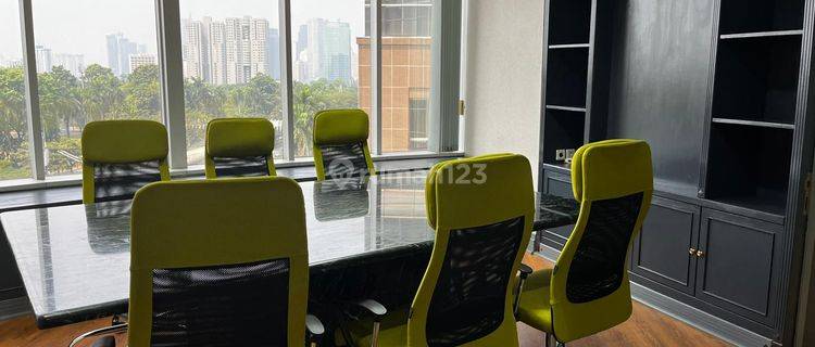 For Rent Furnished Office At Menara Sudirman Jakarta 1