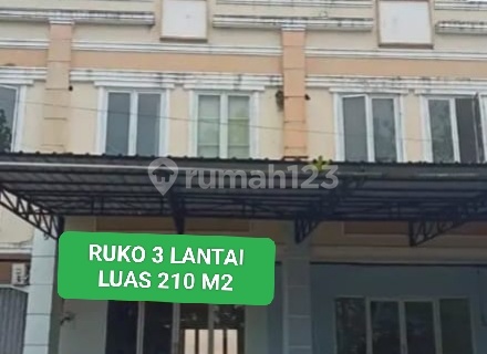 For Sale Quick 3-Story Shop House Strategic Location in Downtown Balikpapan, Balikpapan 1