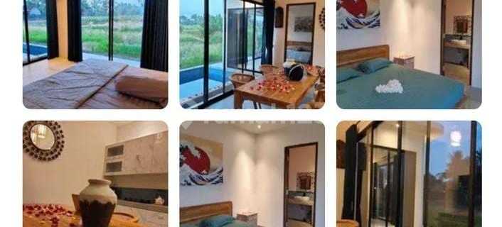 For Rent Villa Very Strategic Location The Middle Of A Large Rice Field, Quiet , Rice Field View Sayan 10 Menutes From Central Ubud Gianyar, Mongkey Forest Sentral Ubud Gianyar Bali Information Call Wayan What's Up +62859xxxxxxxx , Villa 2 Bedroo 1
