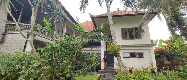 Villa di Ubud Dengan Pemandangan Sawah Dan Hutan Yang Indah Dan Asri 1