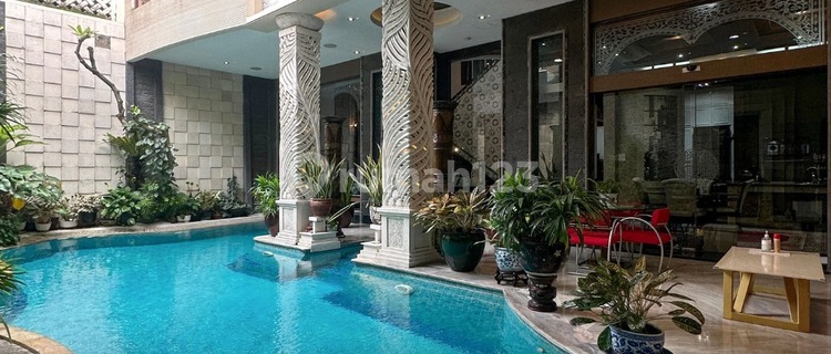 Luxury Tropical Garden House at Pondok Indah South Jakarta