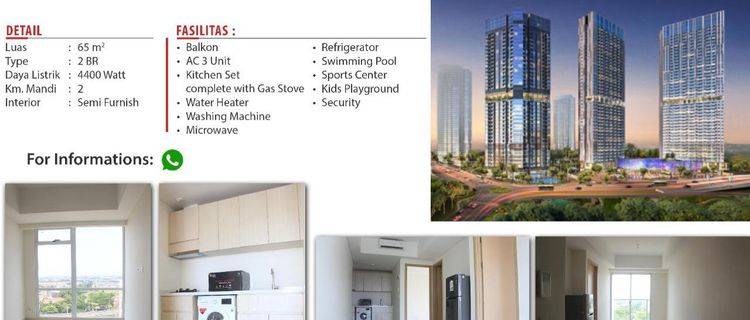 Dijual Apartemen Bagus di Sedayu City Kelapa Gading 1