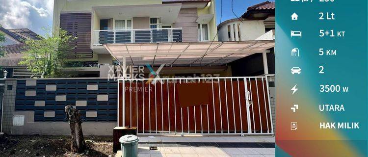 Rumah Terawat Full Furnish di Cluster Golf Araya Malang 1