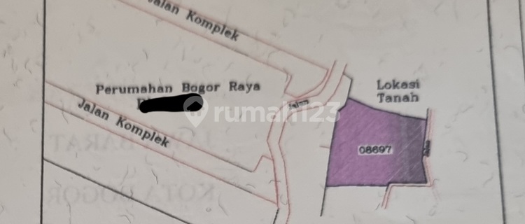 Dijual Kavling di Perumahan Bogor Raya 1