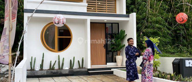 Rumah Murah di Jogja Dekat Brimob Sentolo Desain Jepang Dalam Cluster 1