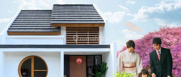 Jual Rumah Baru Murah Konsep Jepang Full Furnished 1