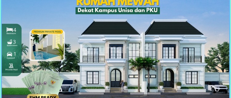 Dijual Rumah Mewah Yogyakarta Dengan Suasana Asri di KM 8 Godean 1