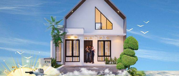 Rumah Murah Sleman Serasa Villa Gratis Motor Listrik 1