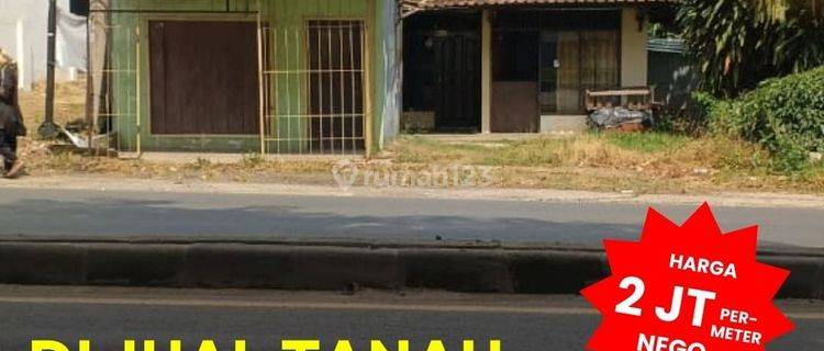 Jual Tanah Pingggir Jalan Lintas Depan Pasar Natar 1