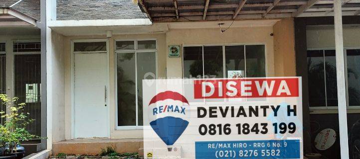 Disewakan Rumah 2lt Dalam Cluster di Galaxi Bekasi Dekat Ggp Mall 1