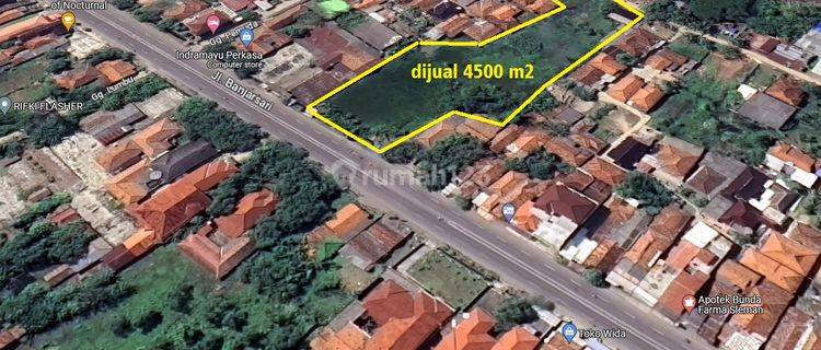 Tanah Jatibarang Karangampel Indramayu Mainroad Jual Cepat Di Bawah Pasar 1