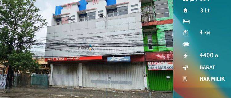 Dijual Ruko 3 Lantai di Jalan Poros Jaksa Agung Suprapto, Klojen Kota Malang 1