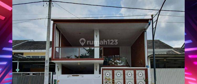 RUMAH MODERN MINIMALIS DAERAH TENGAH KOTA SIAP HUNI FULL PERABOTAN 1