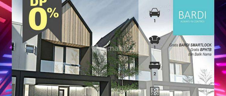 Rumah Scandinavian 2 Lantai TERMURAH SE-JEMBER. Ready unit dekat Roxy Mall 1