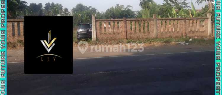 Tanah Luas Pinggir Jalan Siap Bangun 1