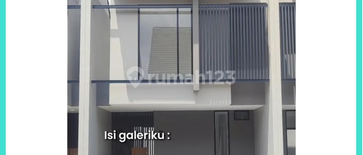 Dijual Rumah Minimalis Modern 2 Lantai Siap Huni Dekat Transmart 1