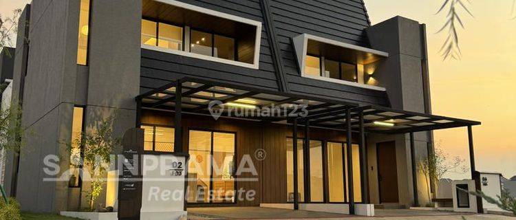 Rumah Modern Konsep Harmoni In Nature  Di Sawangan 1