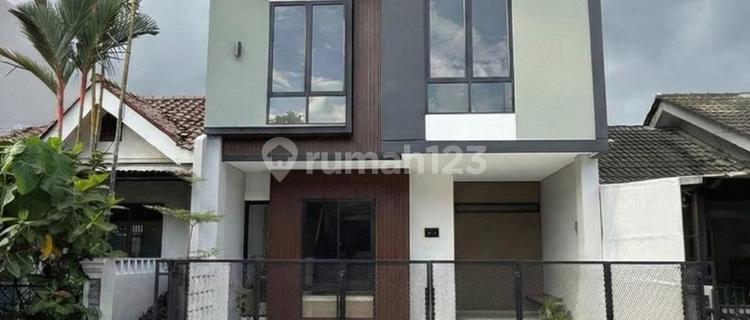 Rumah Baru Konsep Japandi Strategis BSD Nusaloka 1