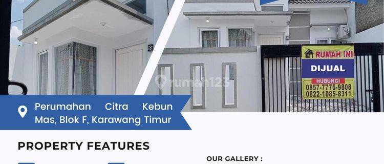 Rumah Cantik Dijual Siap Huni Bebas Banjir Di Karawang 1