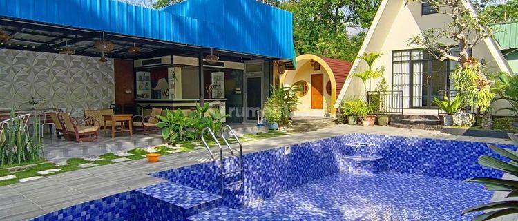 Villa Estetik , Asri View Gunung Merapi, Harjobinangun, Pakem, Diy 1