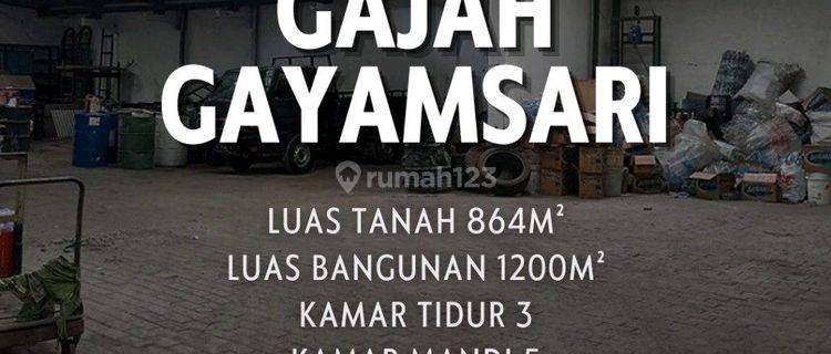 Gudang Dan Rumah Strategis Di Gajah Raya Gayamsari 1