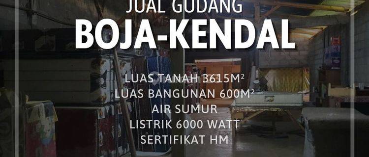 Gudang Murah Di Boja  Kendal Zona Kuning 1