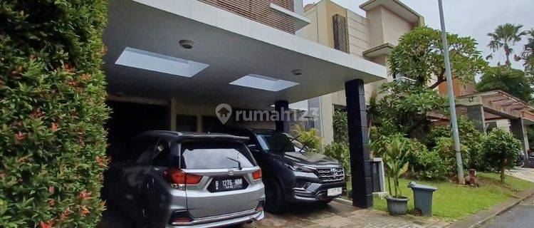 Rumah Dengan Halaman Belakang Luas Di Cluster Dekat Pintu TOL BSD 1