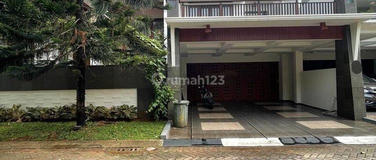 Rumah Hoek Depan Taman Ada Kolam Renang Di Bintaro Jaya Sektor 7 1