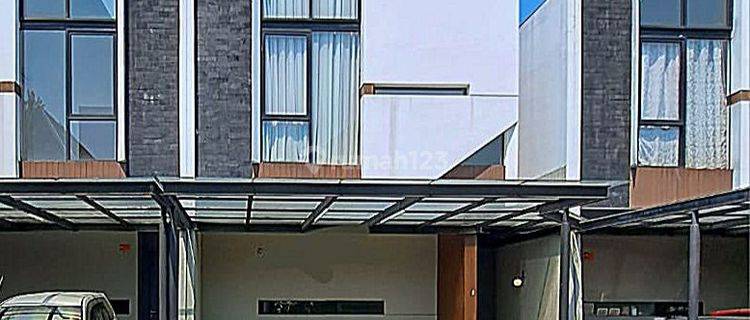 Rumah Bagus Desain Modern Scandinavian 2 Carport Lokasi Bagus 1