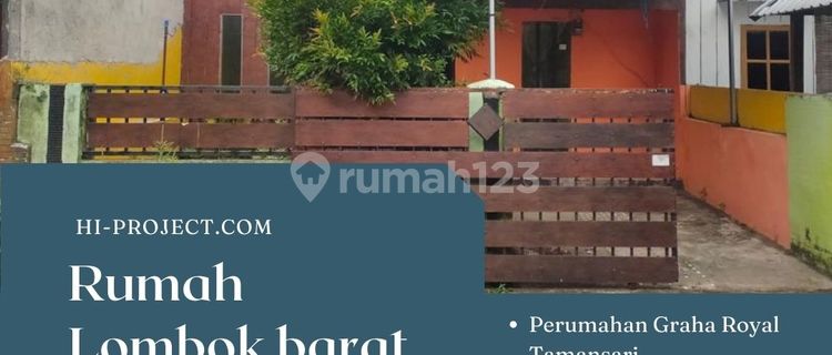 Dijual/Over kredit Rumah BTN Lombok barat di Perumahan Graha Royal Tamansari Gunungsari R288 1